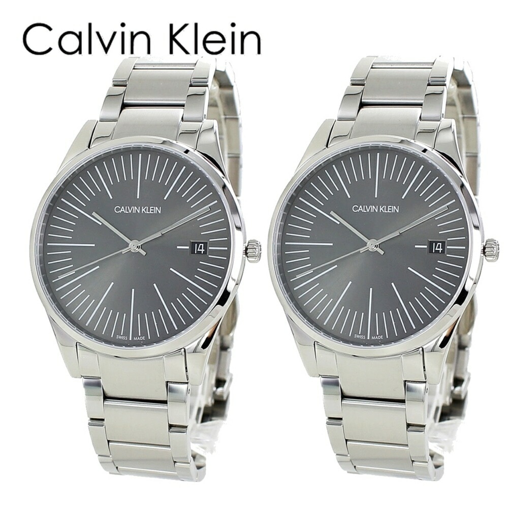 訳あり BOX無し 収納ケース付き 1本用 ペアウォッチ ck カルバンクライン シンプル お揃い おしゃれ おでかけ デート 腕時計 手表 旅行 ブレスレット プレゼント 誕生日 ギフト 20代 3