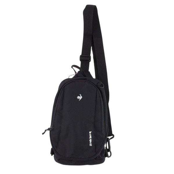 軽量ナイロンスリングバッグ QQ123ABG14 BLK