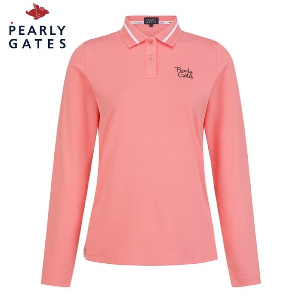 (パリゲイツ) 女性用ティッシュカラーニットカラーTシャツ