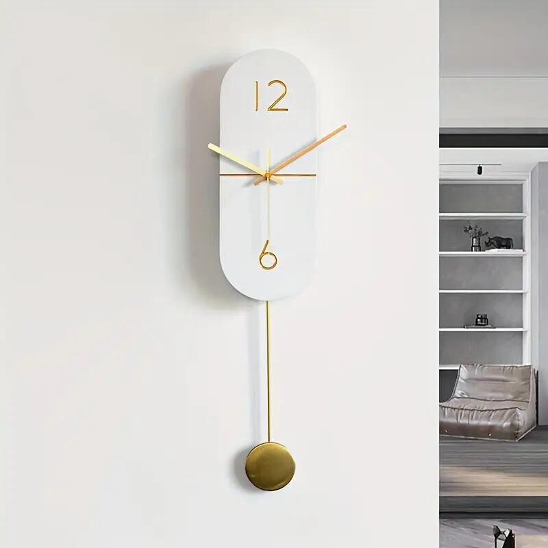 掛け時計 北欧風 スタイリッシュ 静音 アナログ おしゃれ かわいい インテリア 壁掛け 時計 ウォール クロック リビング 寝室 4-7