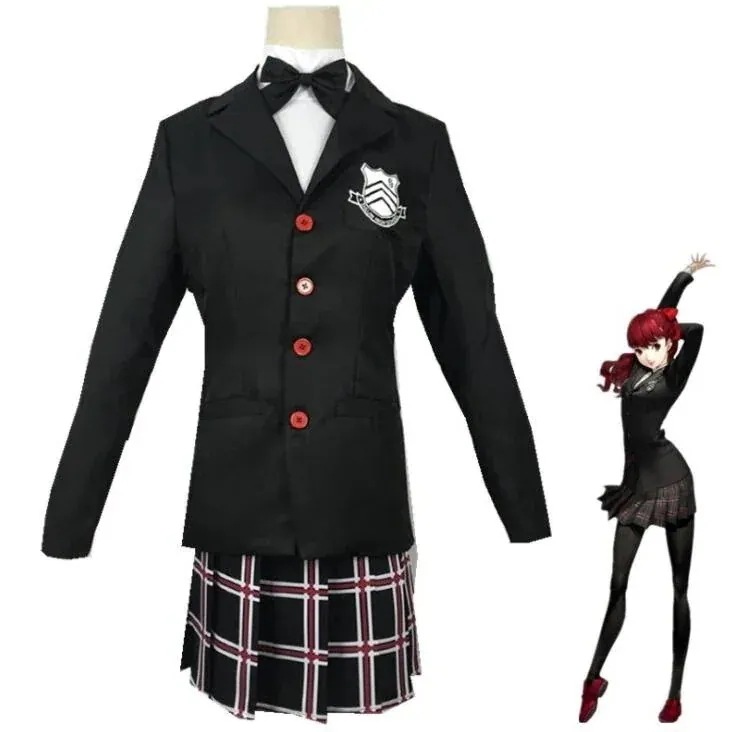 コスプレ衣子大人ペルソナ5島真制服コスプレ衣常30%までに制限 セパレート