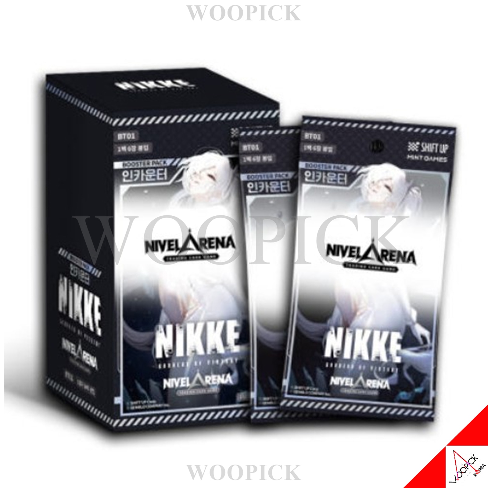 勝利の女神/ニケ/NIVEL ARENA/インカウンター/Encounter/コレクションカード/強化拡張ブースターボックス/VOL.1/BT01/1ボックス/TCG/正品/韓国語バージョン