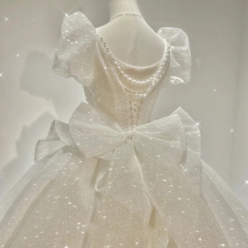 【新作登場】ウェディングドレス 白結婚式 ワンピース夏 ウェディングドレス パーティードレス 演奏会 発表会 キャバドレス ウェディングドレス パーティードレス 花嫁ドレス ベアトップ ロングドレス