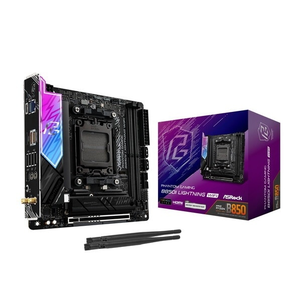 B850I Lightning WiFi Mini-ITXマザーボード