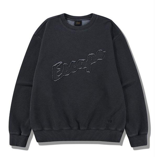 (ユニ) ヴィンテージダイイングアップリケ マントゥメン 長袖 Tシャツ JQ1TSU838_BP