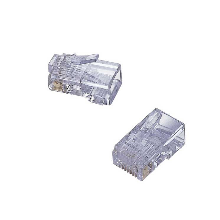 RJ45コネクタ ﾖﾘ線仕様 100個入り ld-rj45ty100