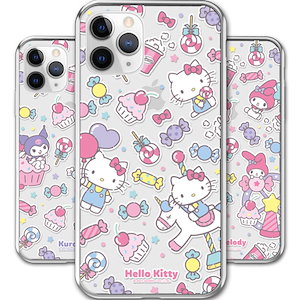 ハローキティフレンズ遊園地透明ケース iPhone12 Pro Pro Max 12 mini Hello Kitty Friends Amusement Park Clear アイフォーン12プロ