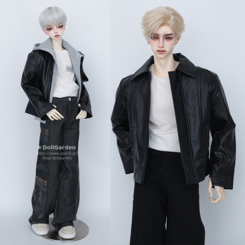 人形 - BJD 1/3 ドール靴 ハート飾りハイヒール 黒色 SD16/SDGR/DD