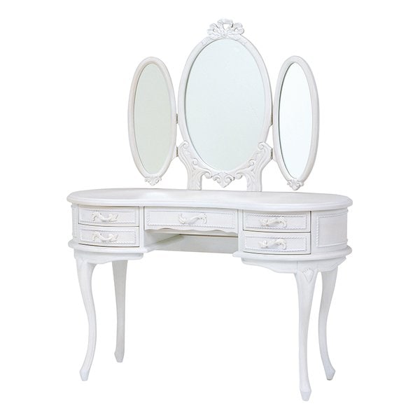 ドレッサー ホワイト アンティーク調 RD-1367AW