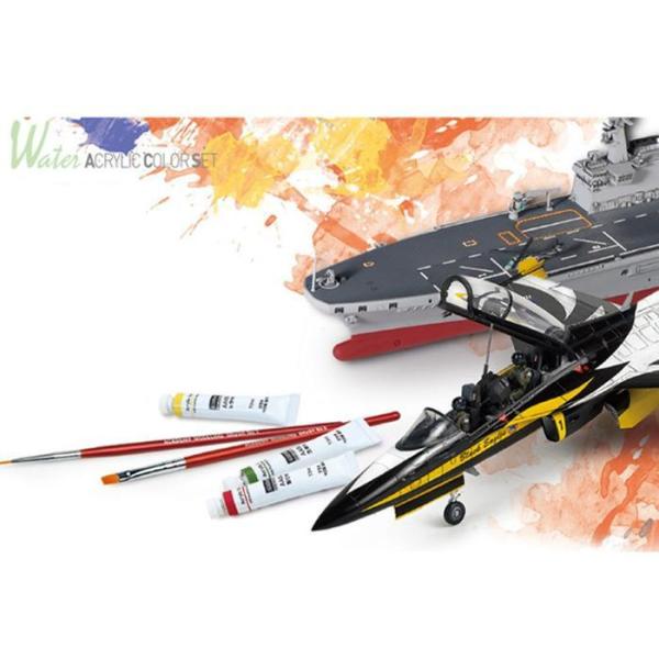 RG3Q521R 模型用 水性 アクリル カラーセット プラモデル 組み立て