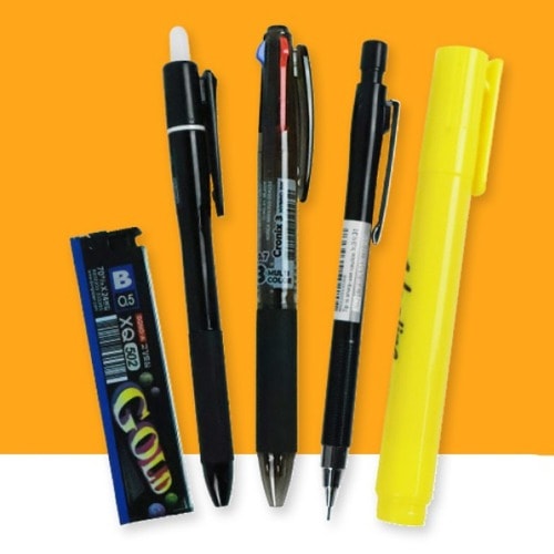 オフィスセット7000学校オフィスペンシャープシャープシム蛍光ペン筆記具学用品