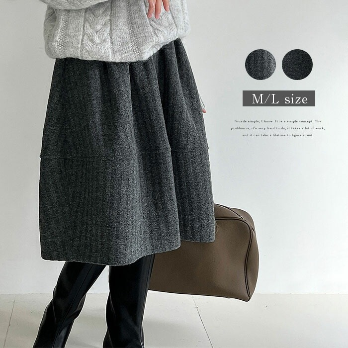 裏起毛 フレアスカート レディース 秋冬 ダッフル 厚手 ミディ丈 暖かい フレア きれいめ 膝丈 ビジネス ハイウエスト 膝丈スカート 無地 ボトムス 通勤 OL エレガント 韓国風 ビジ