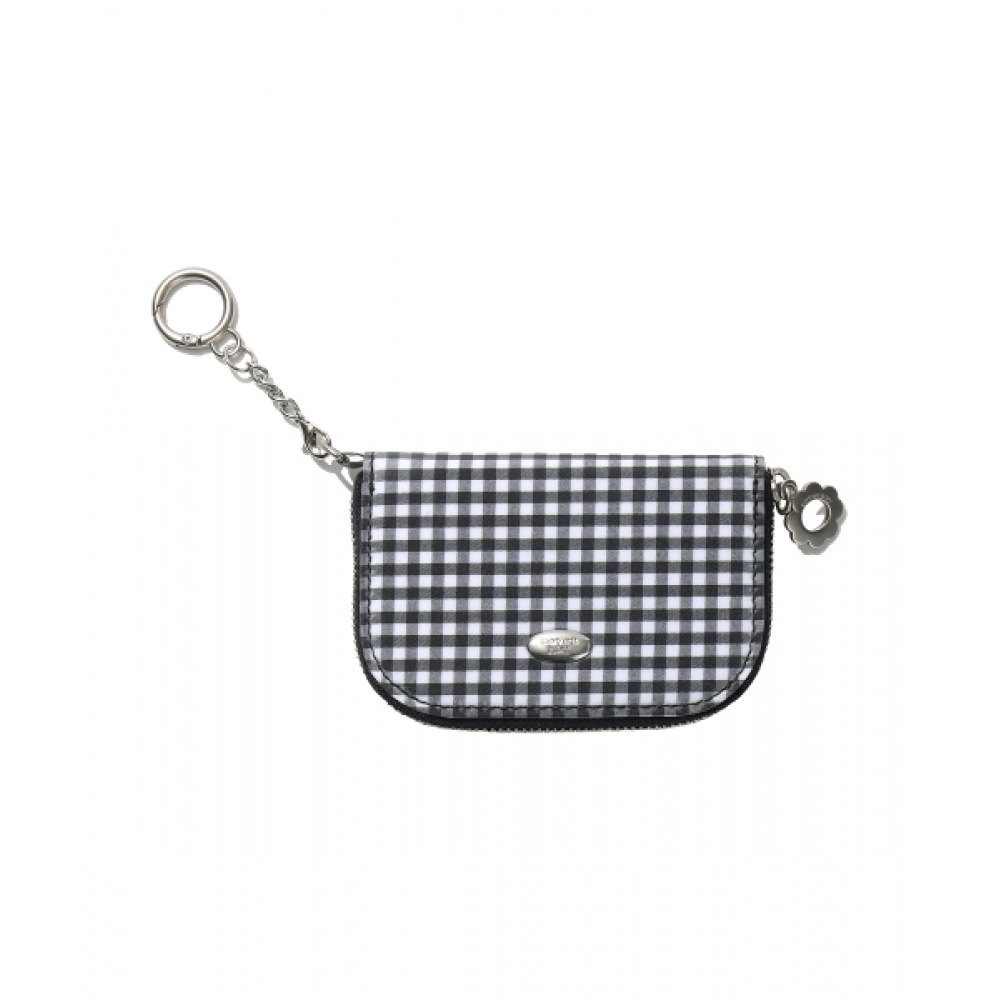 COVERNAT WOMAN クラシック カード財布 キーリング Clover Heart