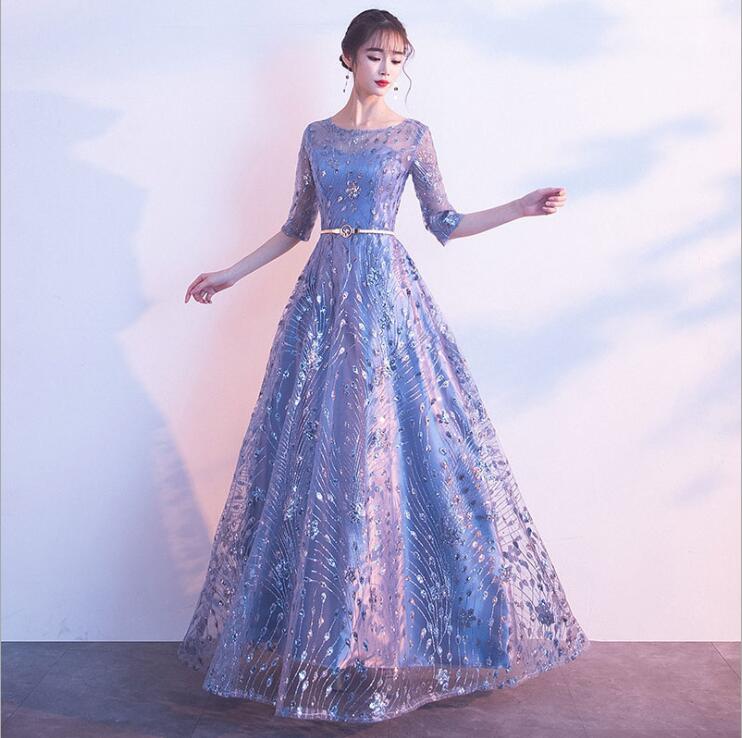 パーティードレスエレガントカラードレス赤ウエディングドレス結婚式レディースワンピースAライン