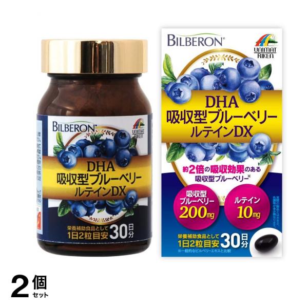DHA吸収型ブルーベリールテインDX 60粒入 2個セット 5,110円