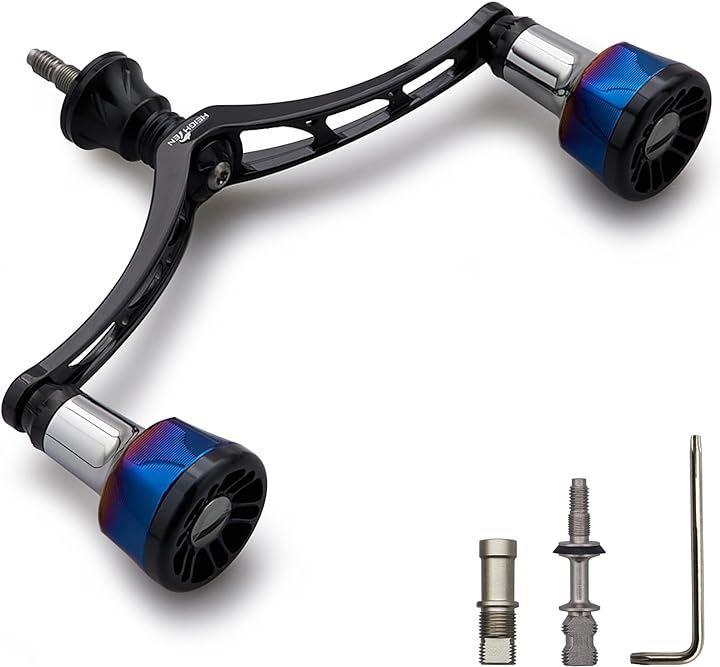 リール ハンドル シマノ Shimano ダイワ DAIWA 通用 スピニングリール用 Arch Engine( オールブラック, 110mm) 9,580円