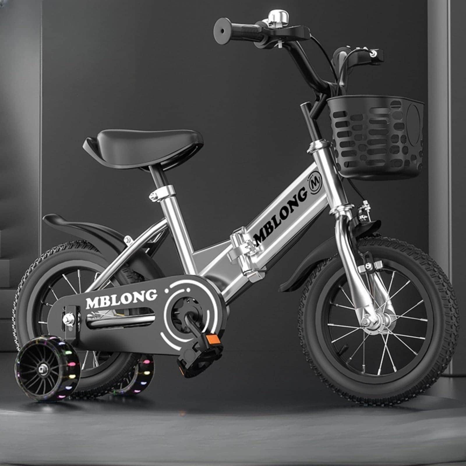 WGM新登場子供用自転車 12/14/16 /18/20インチ 子供 折りたたみ 自転車 補助輪 幼児用車 高炭素鋼フレーム ハンドルサドル高さ調整可能 滑り止め 耐磨 感覚養成 組み立て簡単 通 14,827円