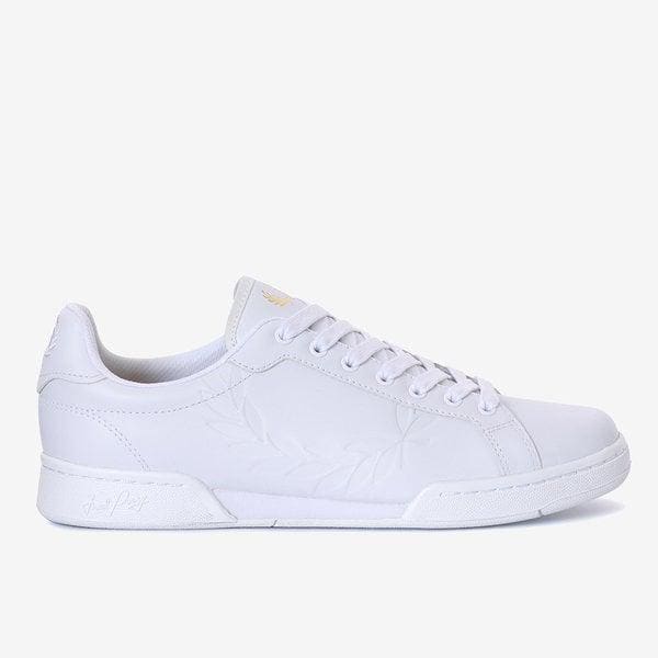 FRED PERRY_男女兼用レザー スニーカーB722 レザー/ブランド SFPU2336321-100