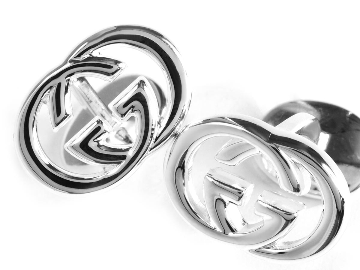 GUCCI 214193-J8400-8106 INTERLOCKING CUFFS グッチ カフス インターロッキング SILVER 925/スターリングシルバー シルバー(鏡面)