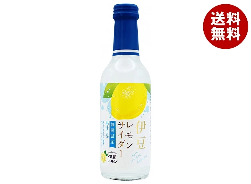 木村飲料 伊豆 レモンサイダー 240ml瓶×20本入×(2ケース)