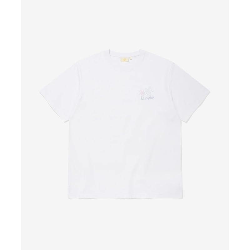 ウーマン オーバーフィット サマー トリップ グラフィック Tシャツ ホワイト CO2602ST71 WH