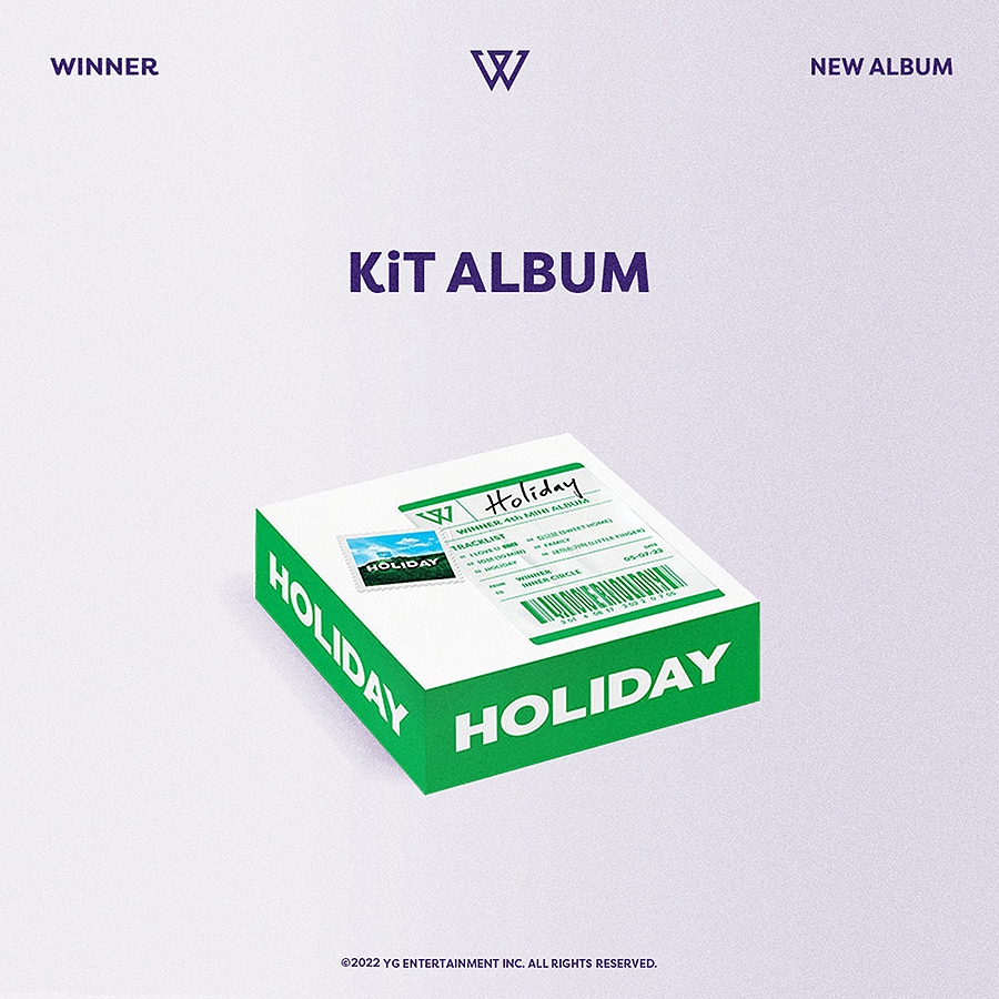 [未開封新品] ウィナー - 4th MINI ALBUM [HOLIDAY] KiT ALBUM