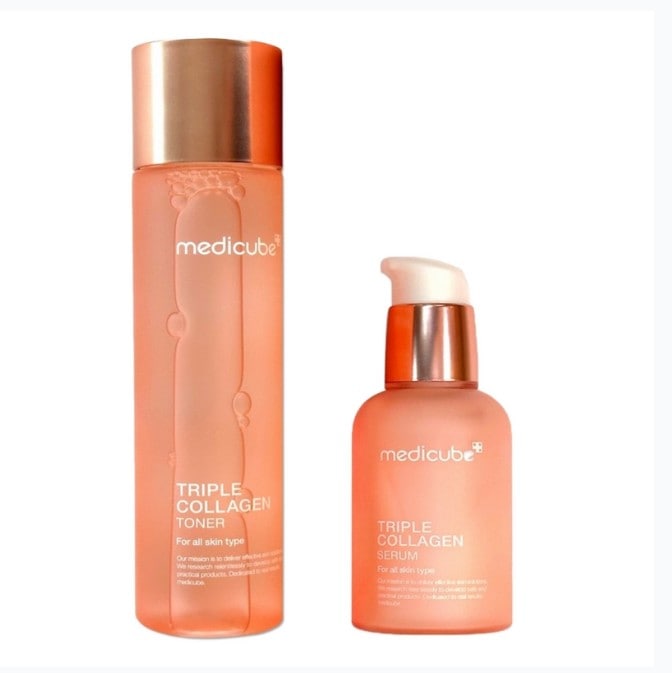 [2種企画セット]トリプルコラーゲントナー140ml+トリプルコラーゲンセラムセット55ml 5,093円