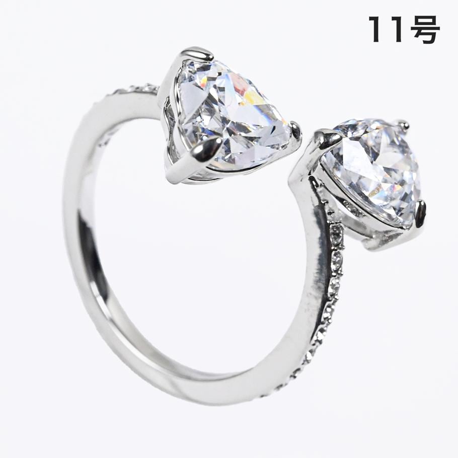 リング 指輪 11号 レディース Attract Soul アトラクト オープンリング シルバー 5535191 ジュエリー