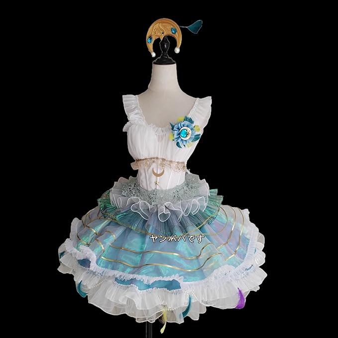 マルガレータ・ツェレ踊り子コスプレ 衣装+パニエ+頭飾り(ウィッグ 靴別売り)