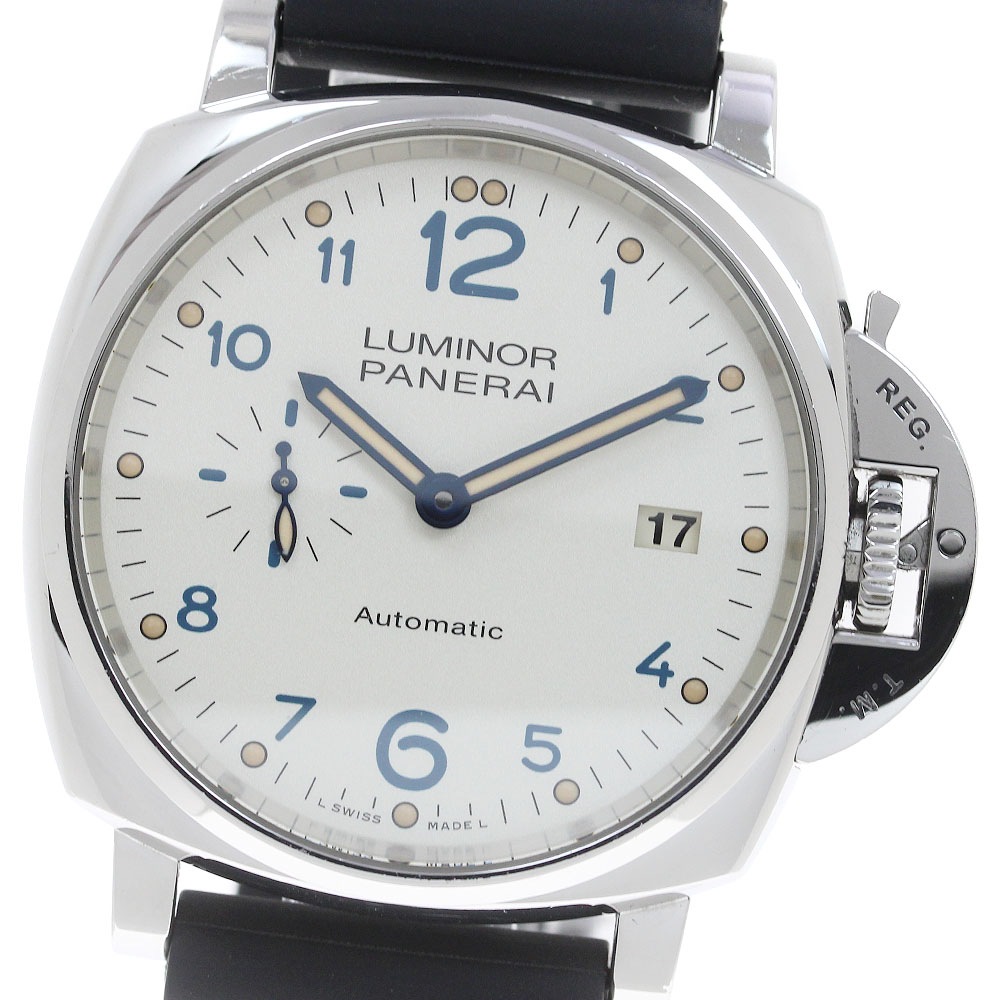 パネライ PANERAI PAM00906 ルミノール ドゥエ 3デイズ アッチャイオ 自動巻き メンズ _816762【中古】