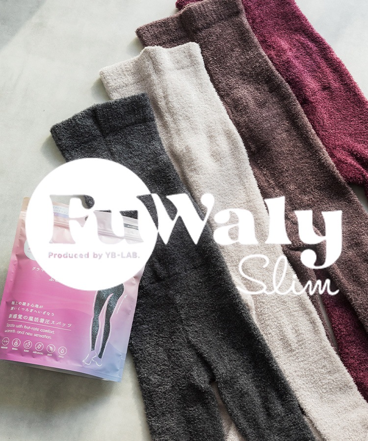 Qoo10 グラマラスパッツ 2枚ふわりぃスリム 着圧レギンス レッグ