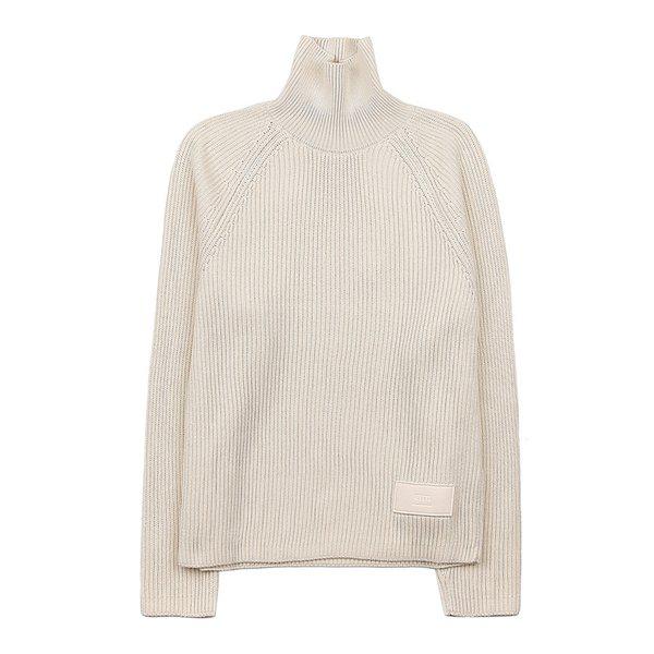 [] ロゴパッチ タートルネック ニット HKS424 KN0031 185