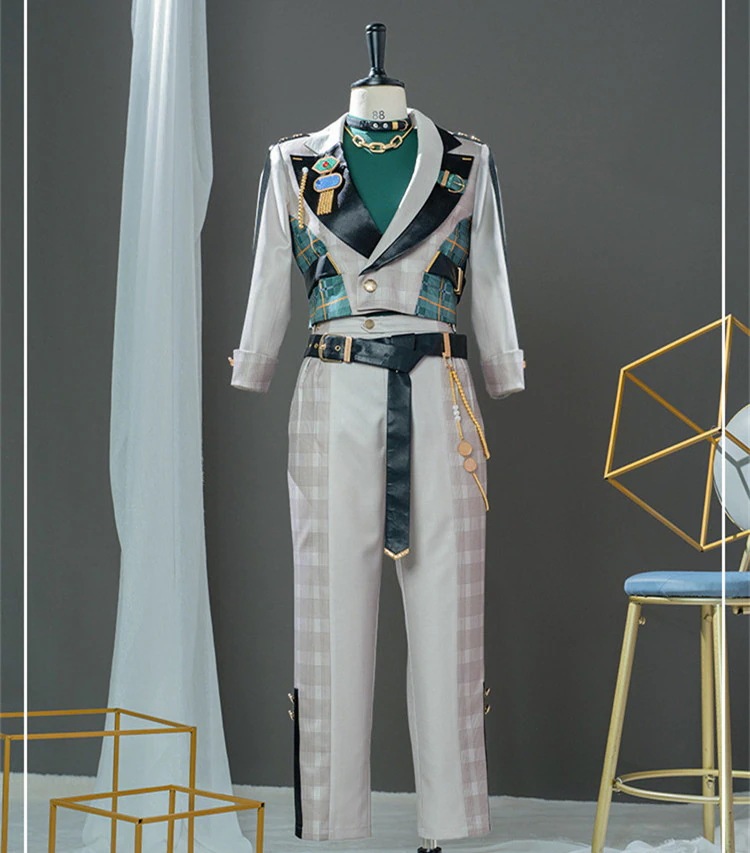 ES あんさんぶるスターズ フィーチャースカウト 敬人編2 MV衣装 デリジェントグレイ 生真面目な優しさ 蓮巳敬人 コスプレ衣装 コスチューム