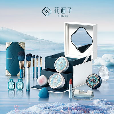 花西子ファンデーションその他フルセット 玉養睡蓮クッション