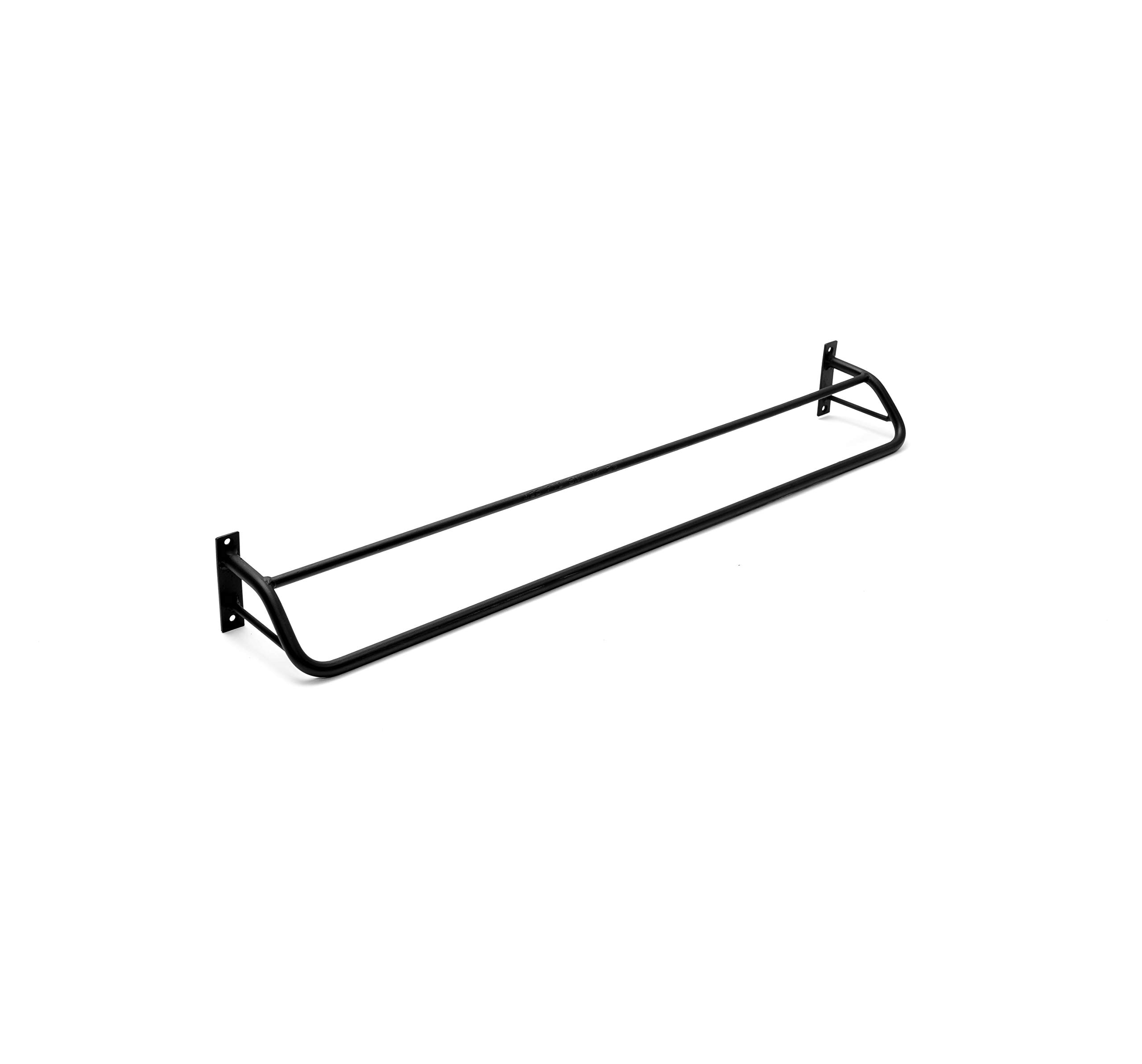 26テツブヒン ハンガー バー 2連 タオル掛け 丸棒 750mm MH2H750