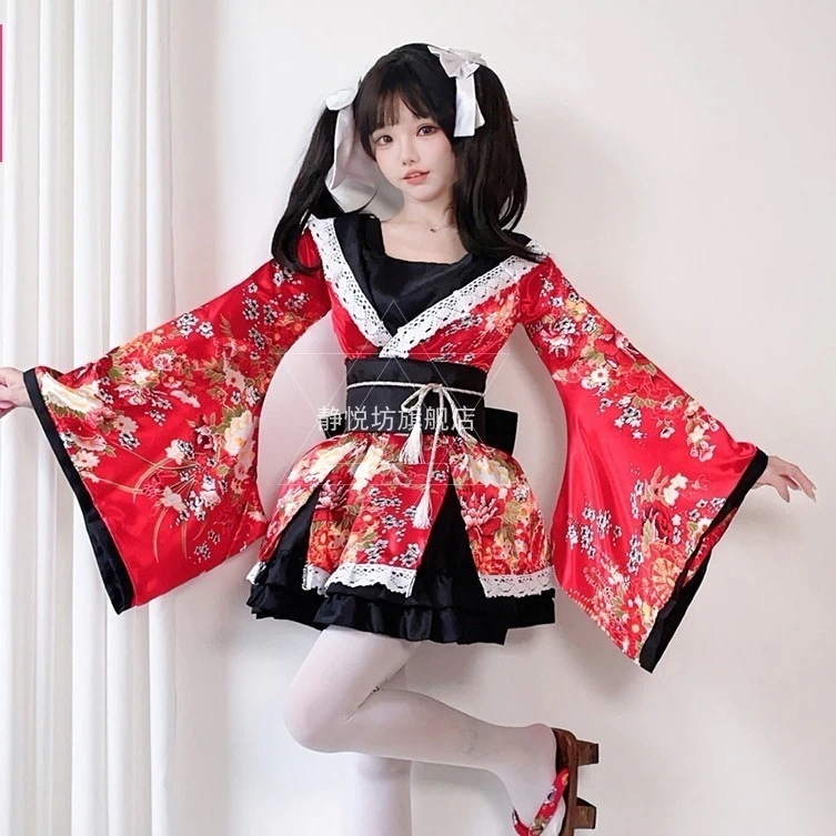 ダンスウェア コスプレ衣装 ロリータ オタク ダンスコスチューム メイド服 アニメ コスパフォーマンス