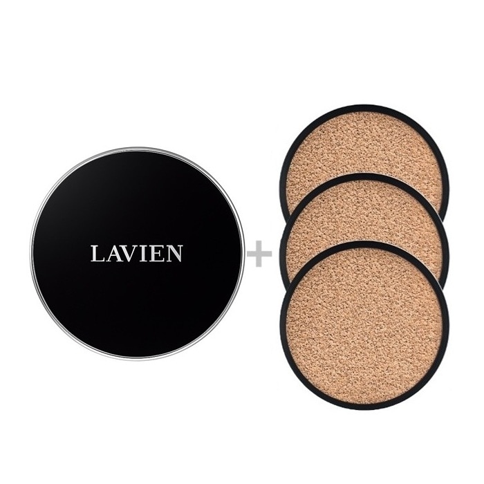 ナチュラルパーフェクトブラッククッション 15g +レフィル15g x2p