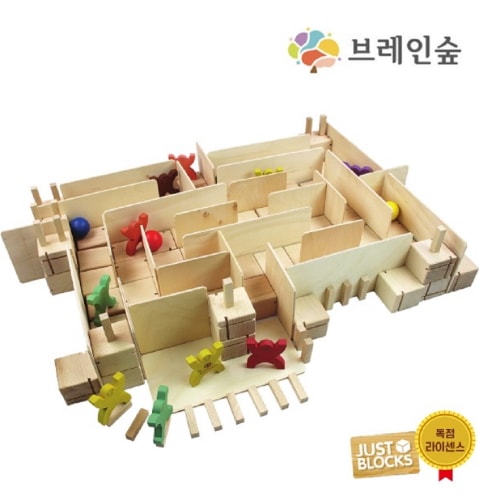 ブレインフォレストJustBlockスマートラインFUN212幼稚園児童家学院教習教区団体創造力