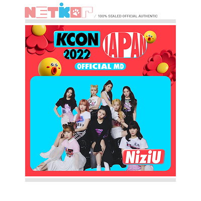NiziU KCON 2022 OFFICIAL MD PACKAGE 5点 Qoo10] 【NIZIU】 KCON 2022 JA : KPOP