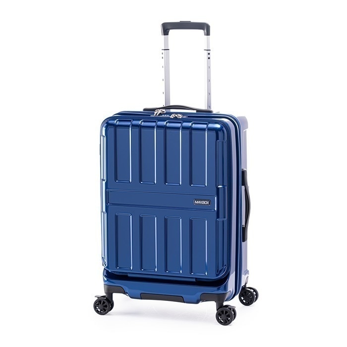 ハードキャリーケース MAXBOX FrontOpen 5～7泊 55L ALI-8511-22-RBL ロイヤルブルー 14,881円