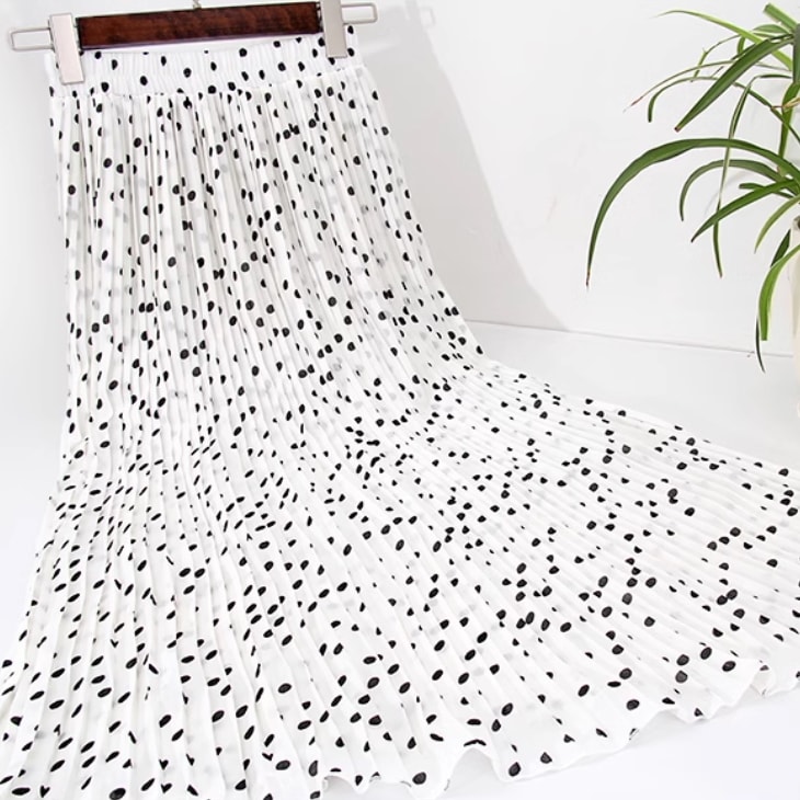 レディース スカート プリーツスカート ロングスカート ミモレ プリーツ シフォン ハイウエスト ウエストゴム かわいい 大人可愛い きれいめ シンプル カジュアル 上品 おしゃれ かっこいい レトロ