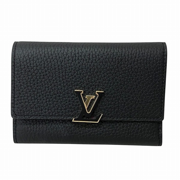 ルイヴィトン ポルトフォイユ カプシーヌ コンパクト M62157 3つ折り財布 【中古】