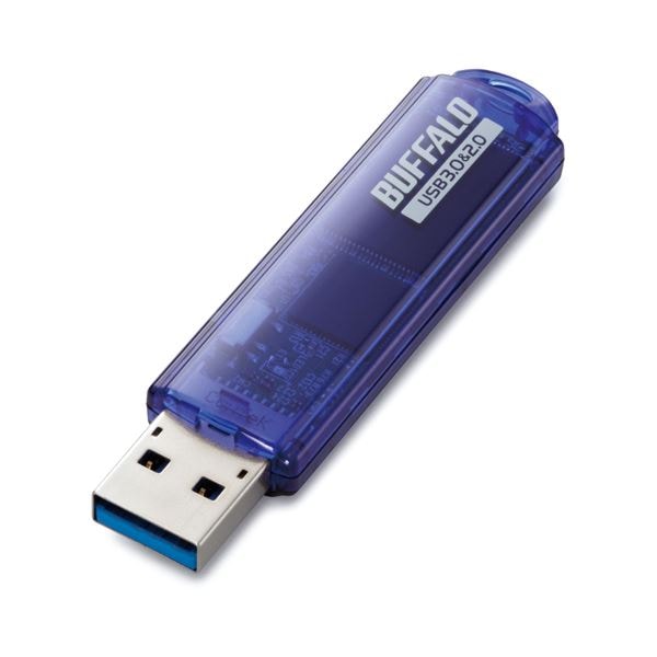 （まとめ） バッファローUSB3.0対応 USBメモリー スタンダードモデル 16GB ブルー RUF3-C16GA-BL 1個 [x3セット] 7,402円