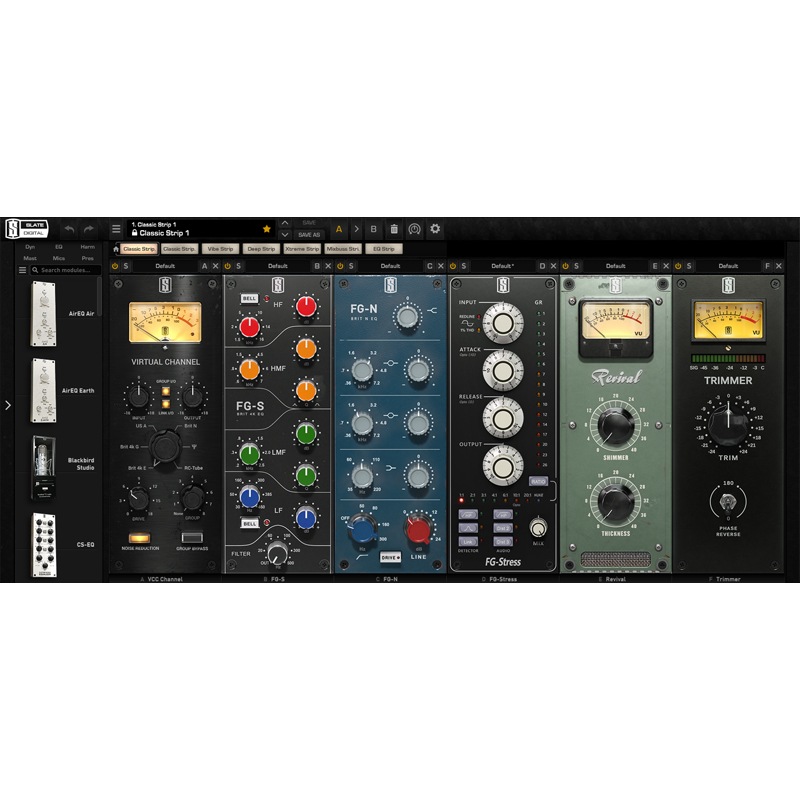 12プラグインSlate DigitalスレートミキシングエフェクタプラグインセットVMRチャネルバーミキシング圧縮器
