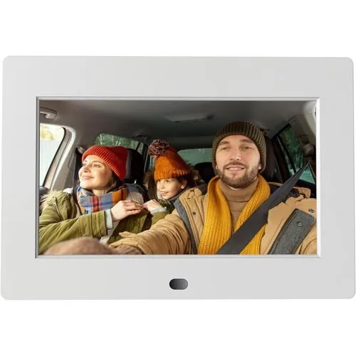 KEIAN KDP07-N01-WH デジタルフォトフレーム 静止画 動画対応 7インチ ホワイト