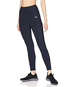 [Mizuno] トレーニングウェア ハイライズタイツ ぴったり フィット 32MB9312 レディース ネイビー 日本 XL (日本サイズXL相当)