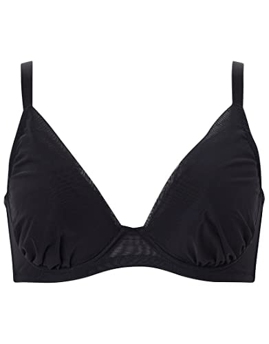 [ウンナナクール] ブラジャー ボリュームを抑える コンパクトにメイク Gカップまで対応 大きいサイズ 【小さく見せるブラ シンプル】 ブラ JB4103 レディース BL E75