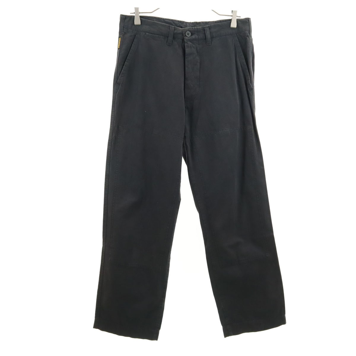 ARMANI JEANS アルマーニジーンズ 90s イタリア製 オールド ワークパンツ 48 チャコールグレー メンズ 古着