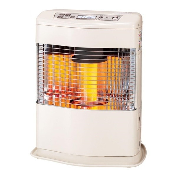 FFR-3811BL C ホワイト カベック [FF式石油ストーブ 別置タンク式 (木造10畳/コンクリ16畳まで)]