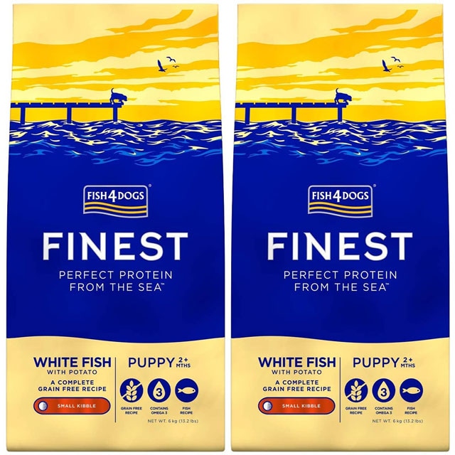 フィッシュ4 ドッグ パピー 小粒 6kg 2個セット